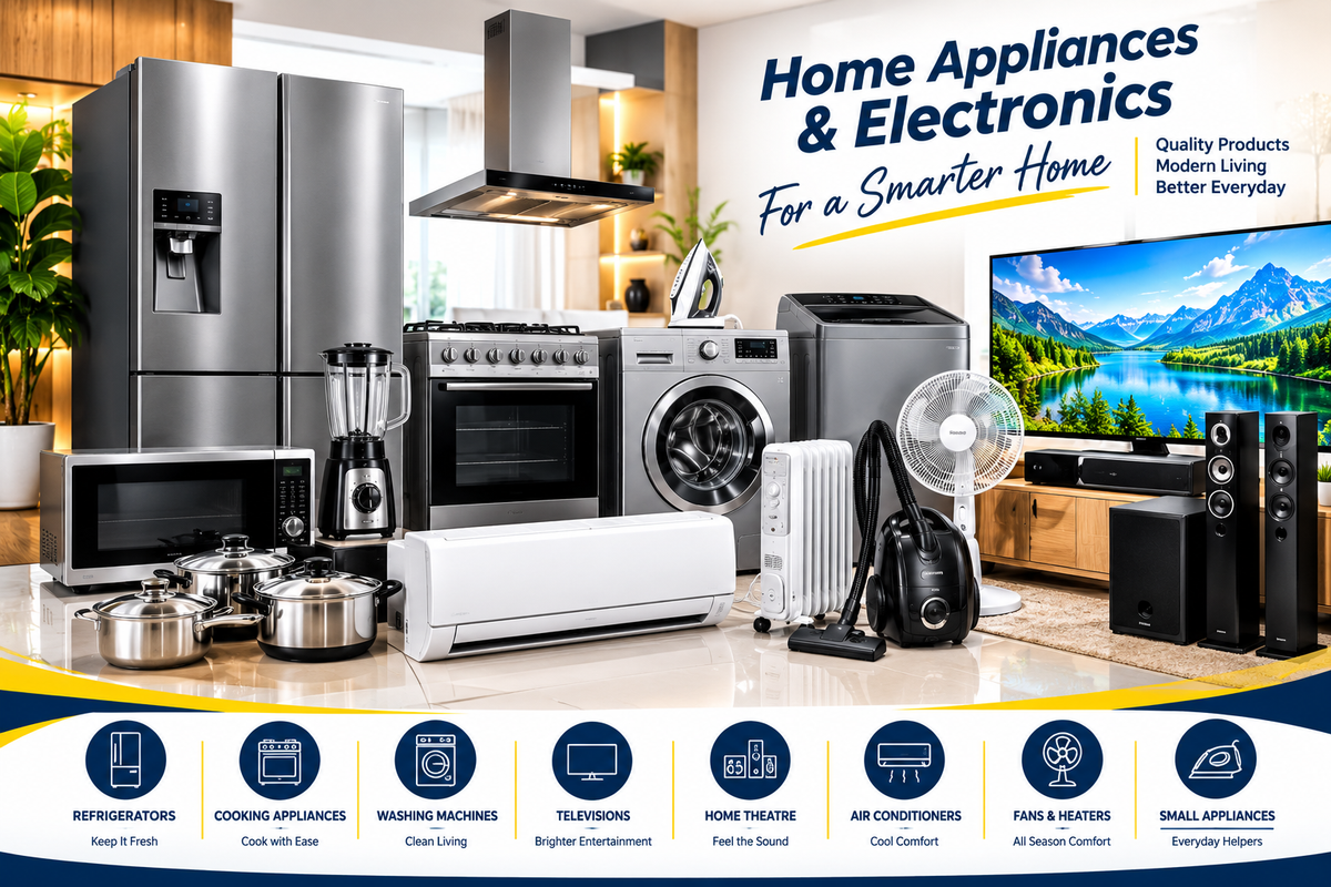 Tilenga Shoppers Electronics & Home Appliances