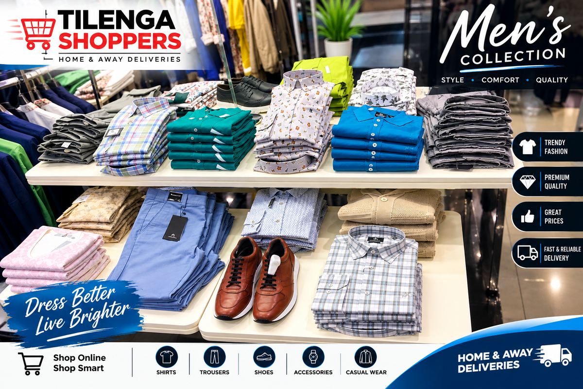Tilenga Shoppers Men's Collection