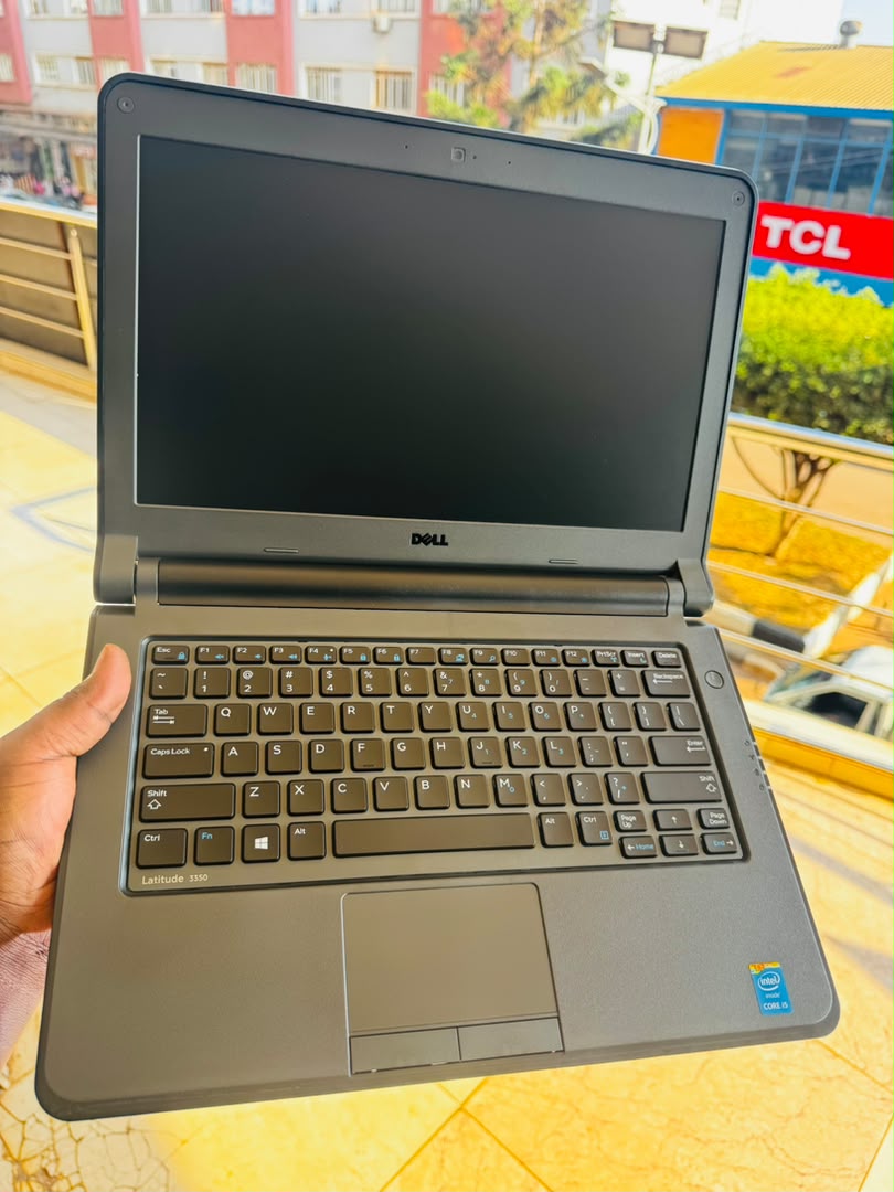Dell Latitude 3340 open showing keyboard and display