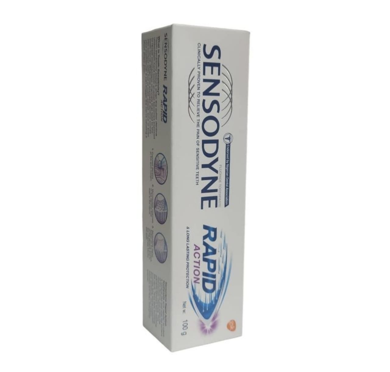 Sensodyne Rapid Action Toothpaste 100g Box