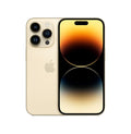 iPhone 14 Pro 256GB - Gold color, front and back view