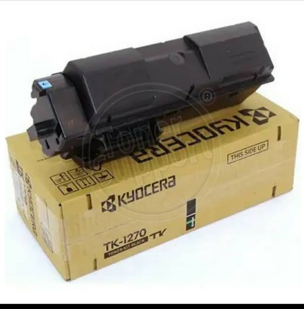 Kyocera TK-1270 Black Toner Kit with original packaging