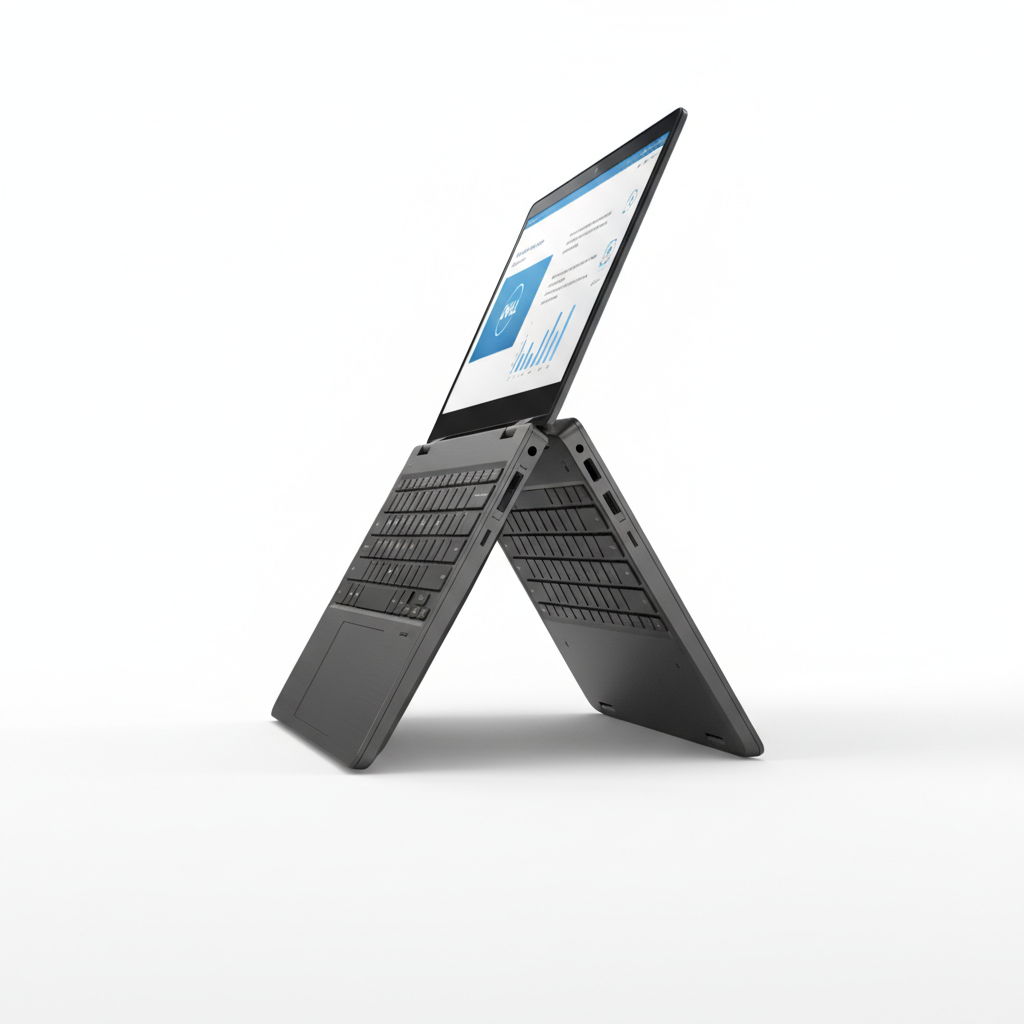 Dell Latitude 7400 2-in-1 in tent mode