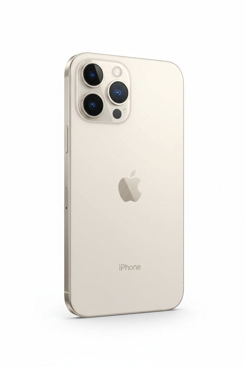 iPhone 14 Plus Starlight back view