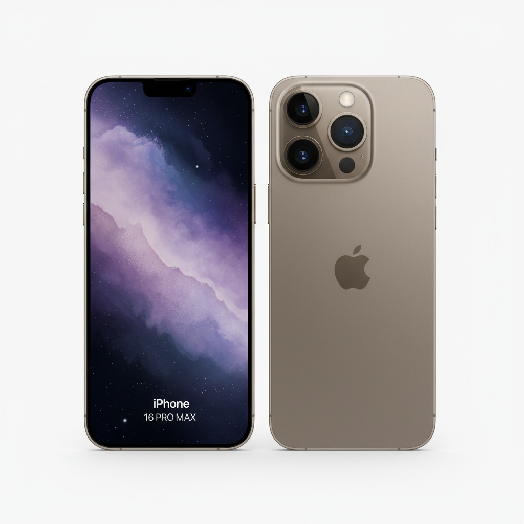 iPhone 16 Pro Max Natural Titanium