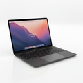 MacBook Pro 14 M5 2026 24GB Space Black angled view