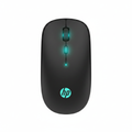 HP Wireless Mouse top view on white background