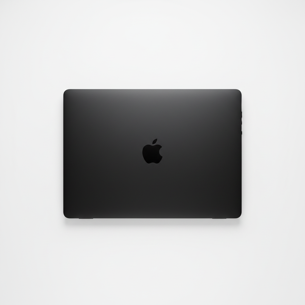 MacBook Pro 14 M5 2026 Space Black top view