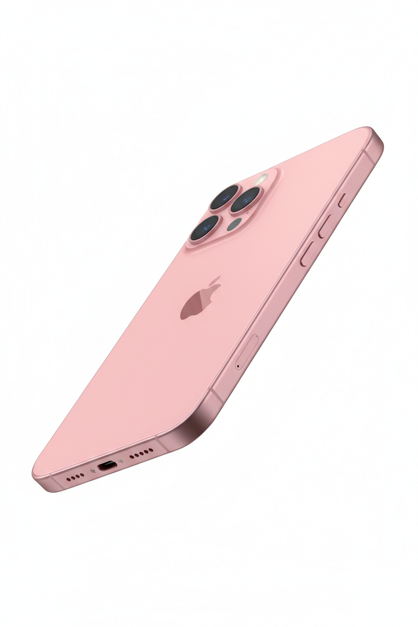 iPhone 15 128GB Pink angled view