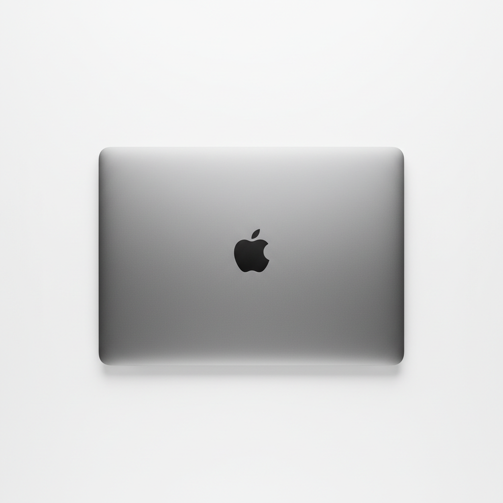 MacBook Air 13 M5 2026 Space Gray top view