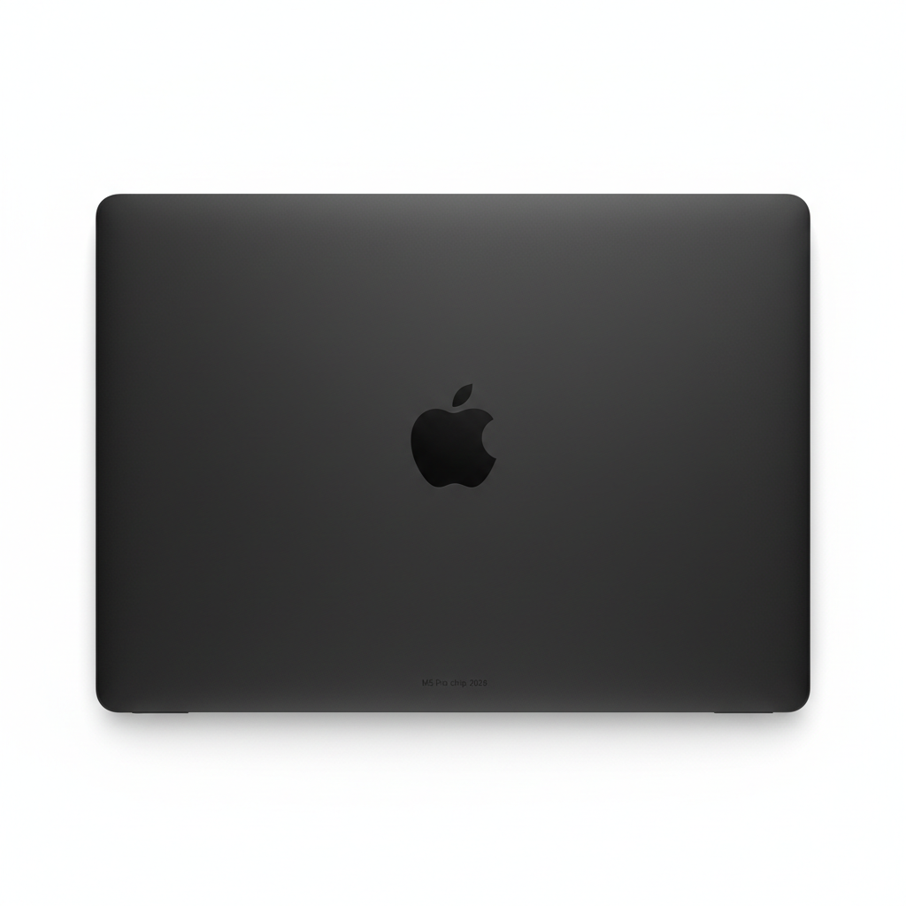 MacBook Pro 14 M5 Pro 2026 Space Black top view