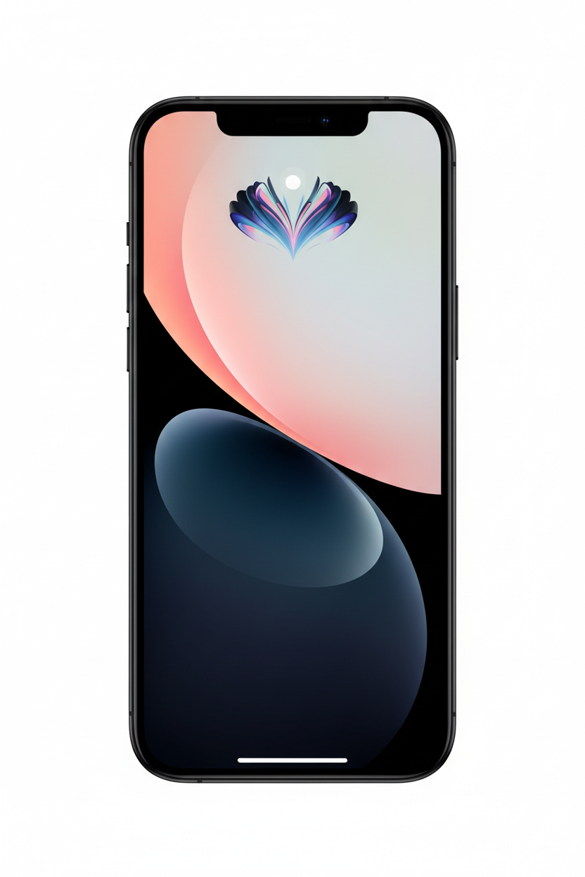 iPhone 15 256GB Black front view