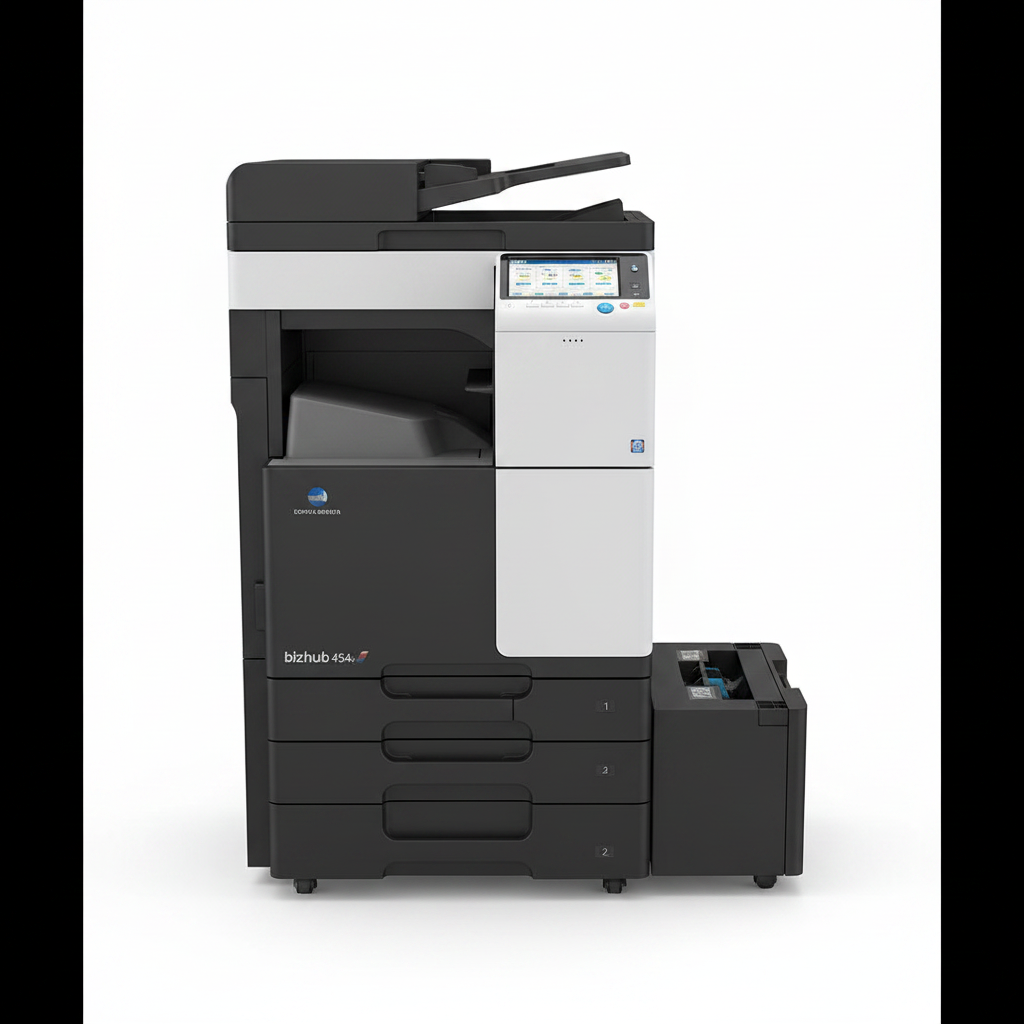 Konica Minolta Bizhub 454e - Side View