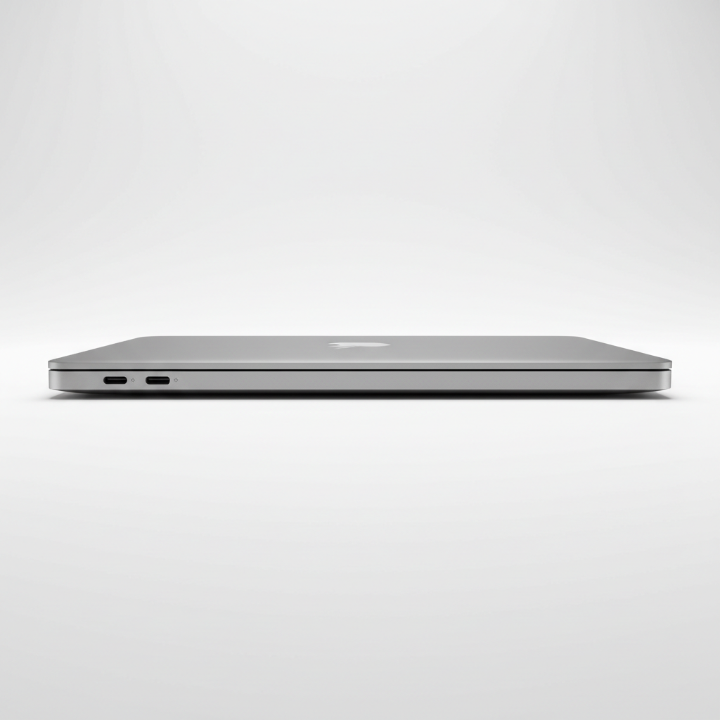 MacBook Pro 14 M5 Pro 2026 Silver side view