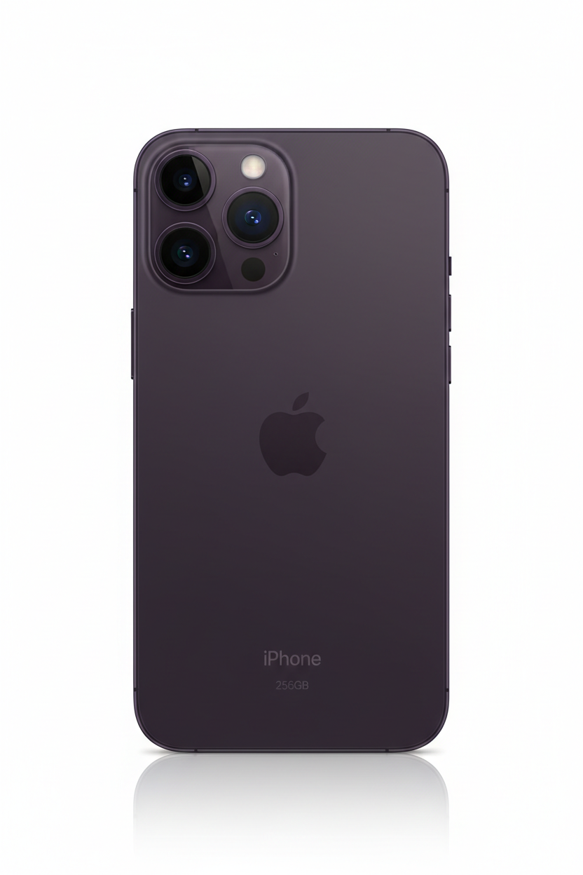 iPhone 14 Pro 256GB Deep Purple back view