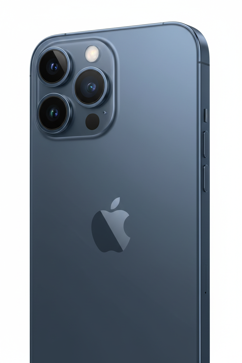 iPhone 15 Pro Max 256GB Blue Titanium back view