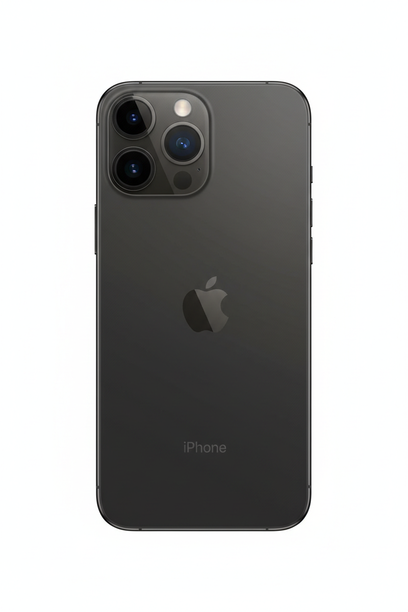 iPhone 14 Pro Space Black back view