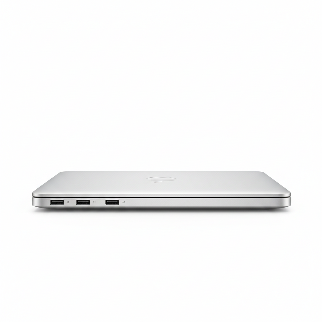 MacBook Air 13 M4 2025 Starlight side view
