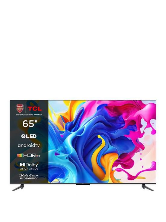 TCL 65 inch QLED Android TV front view
